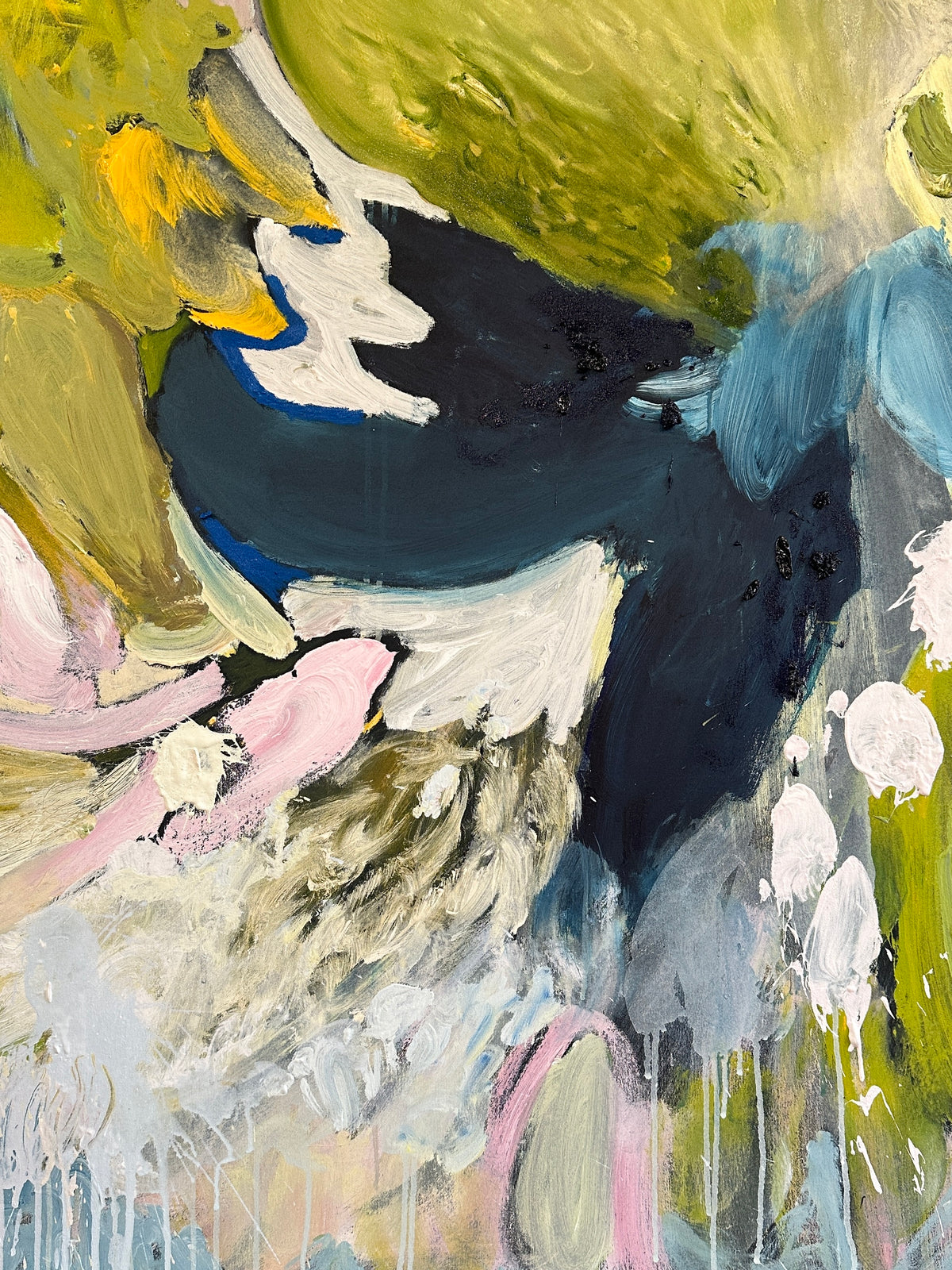 Never Just a Flower 150x150cm