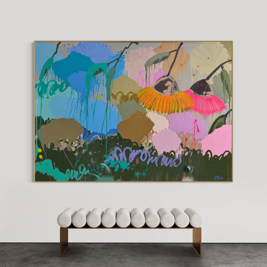 Sunrise Hits the First Flower 170x240cm