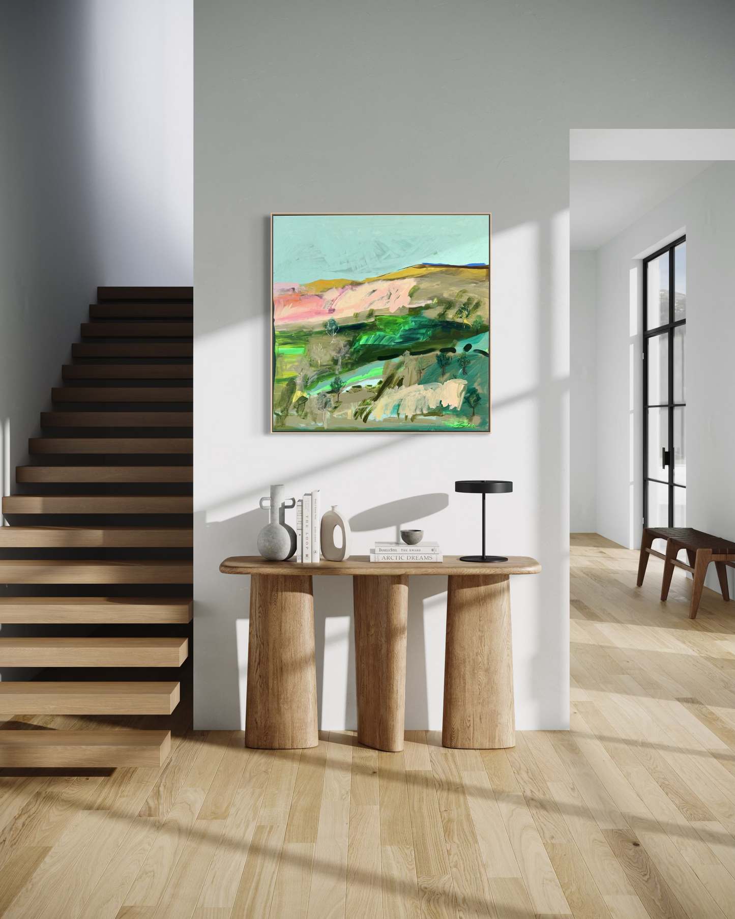 Echoes of a Place 90x90cm