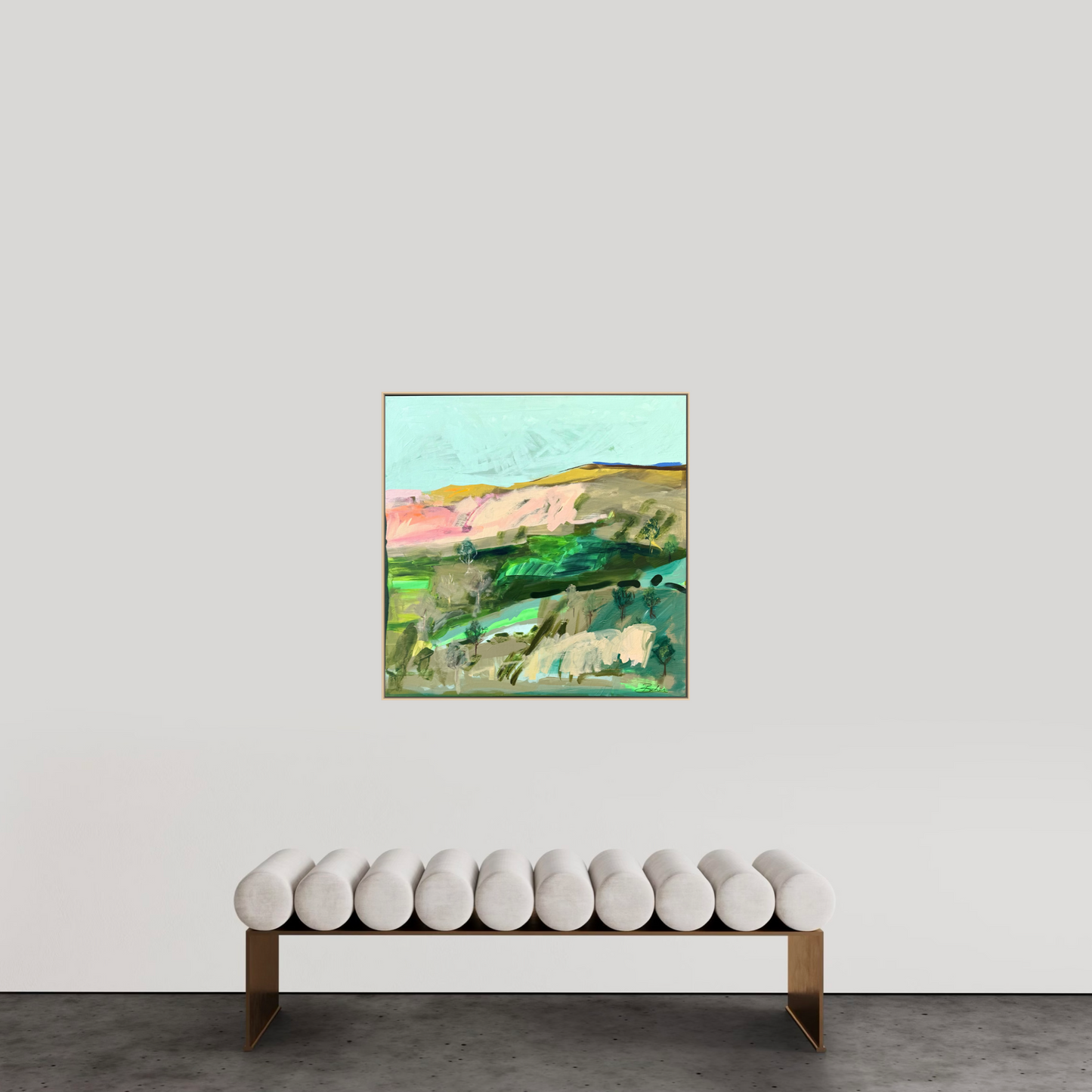 Echoes of a Place 90x90cm