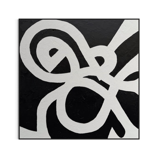 Entwined in Time 180x180cm