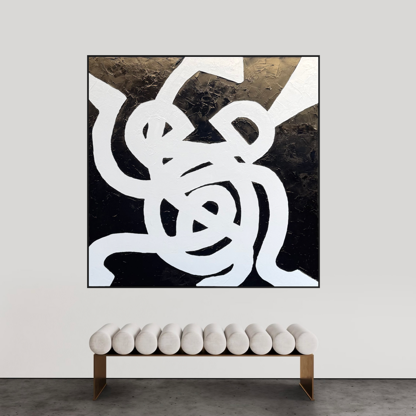 Entwined with Love 180x180cm