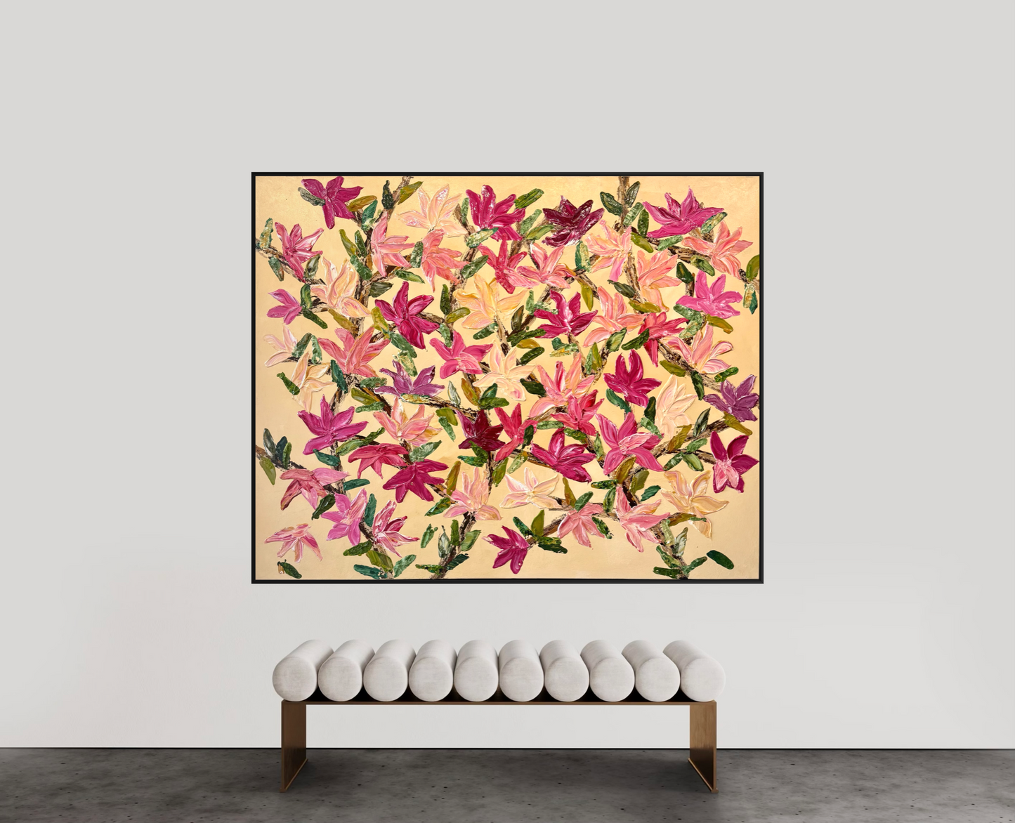 Magnolia in Bloom 160x200cm