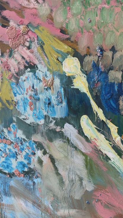 Not Lost, Just Wandering 78x138cm