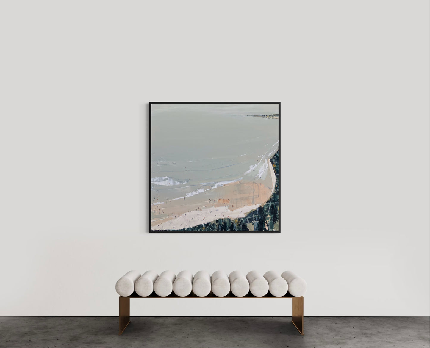 South Side Surf Check 119x119cm