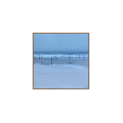 Beach day 64x64cm
