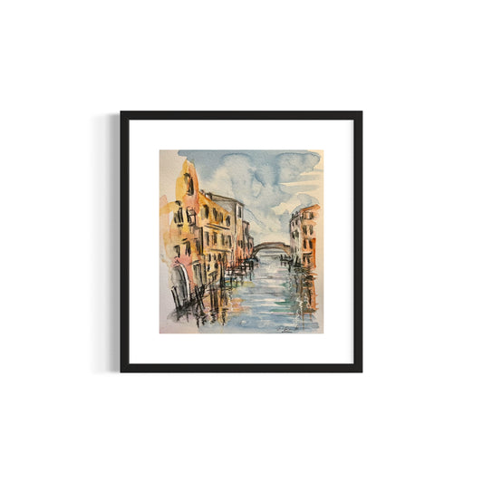 Venice canals II 38x34cm