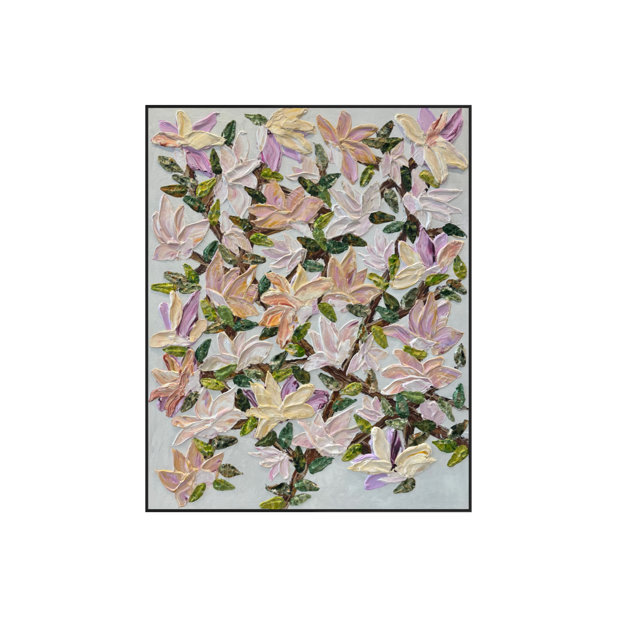 Violet Magnolia 150x120cm