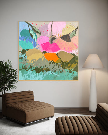 Wild Petal 163x163cm