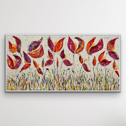 SOLD - My Colourful Garden Seeds Collection 260x130cm