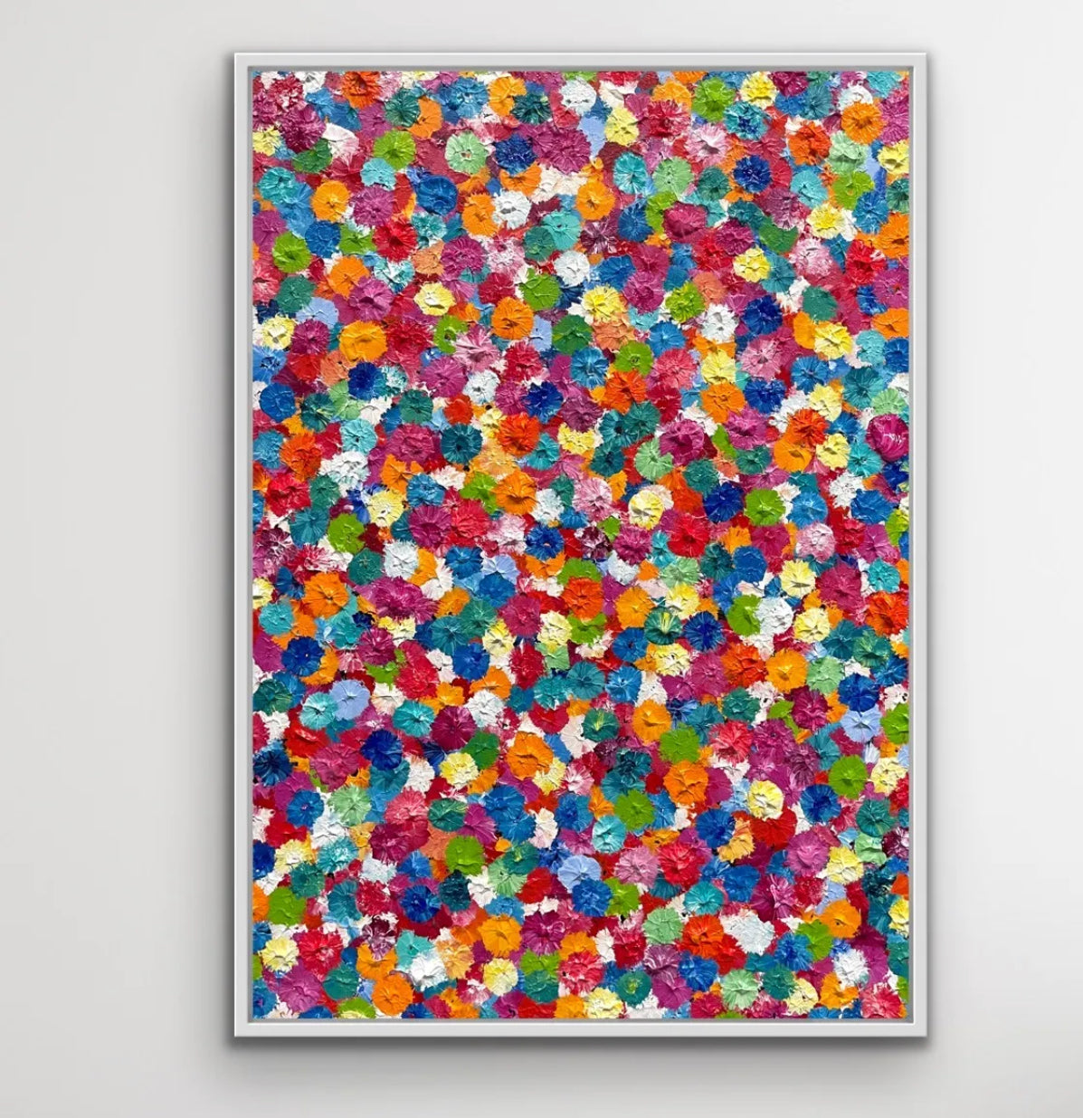 SOLD - Petals 90x130cm