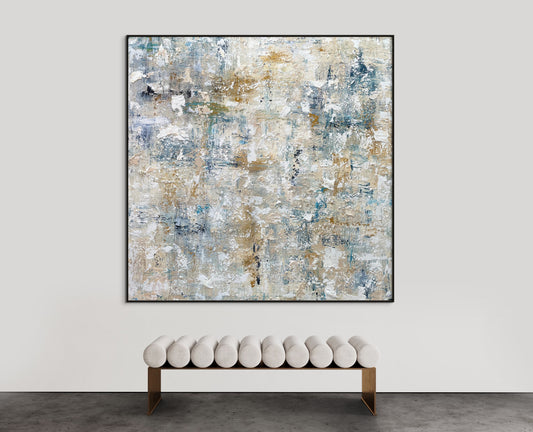 SOLD - Looking Through Autumn Haze 180x180cm