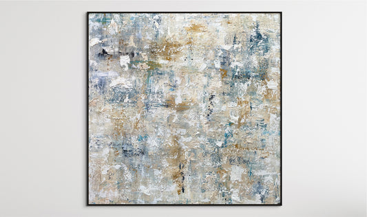 SOLD - Looking Through Autumn Haze 180x180cm