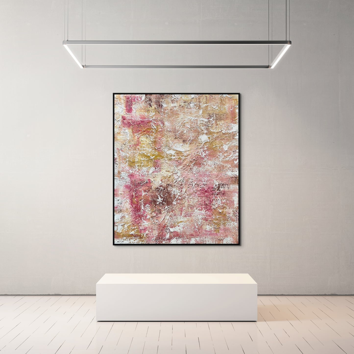 SOLD - Looking Through Full Sunset 150x180cm